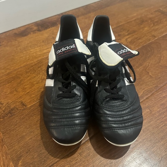 Adidas Copa Mundial Black and White Soccer Cleats - Picture 4 of 14